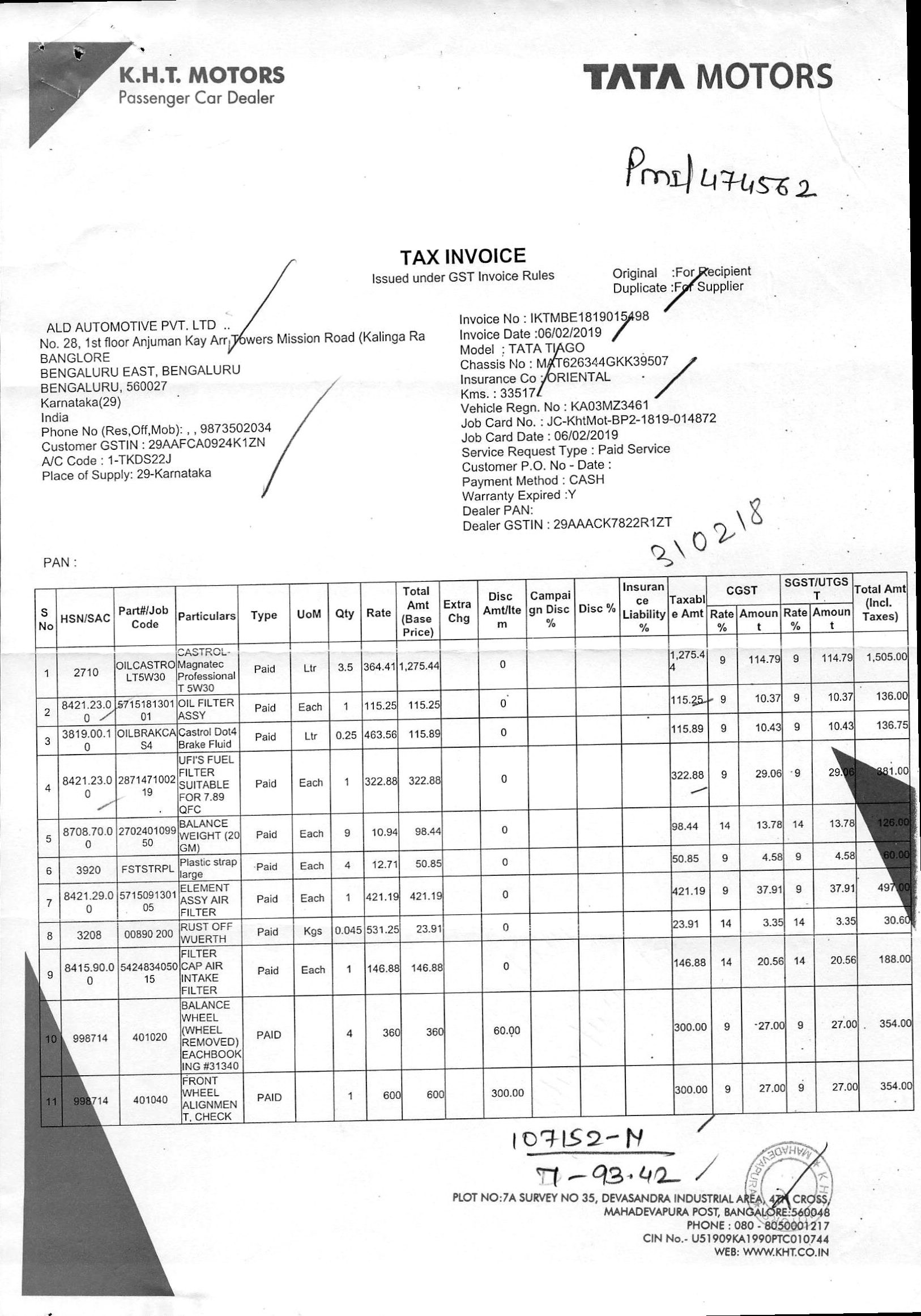 Invoice 6